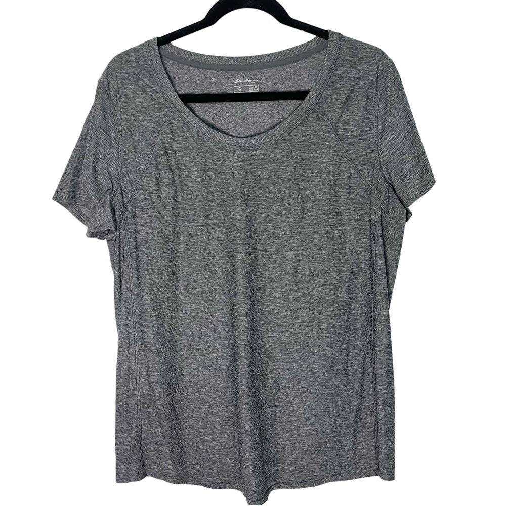 Eddie Bauer Gray Athletic Performance Active Tee